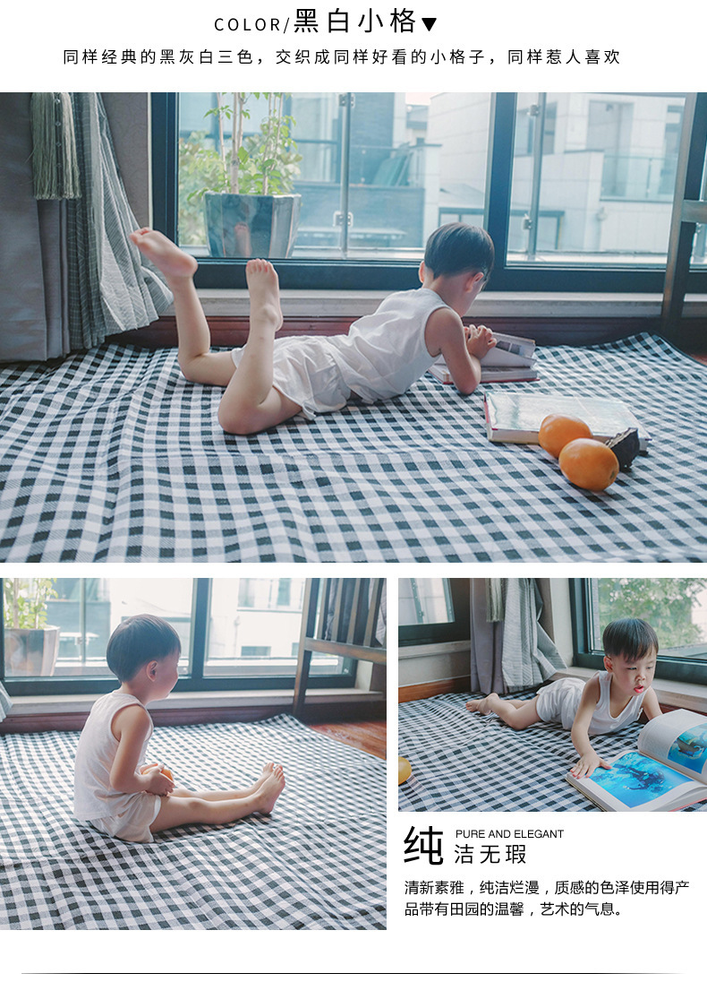 High-Profile Figure Picnic Mat Thickened Outdoor Floor Mat Placemat Portable Moisture Proof Pad Picnic Blanket Foldable Waterproof Camping