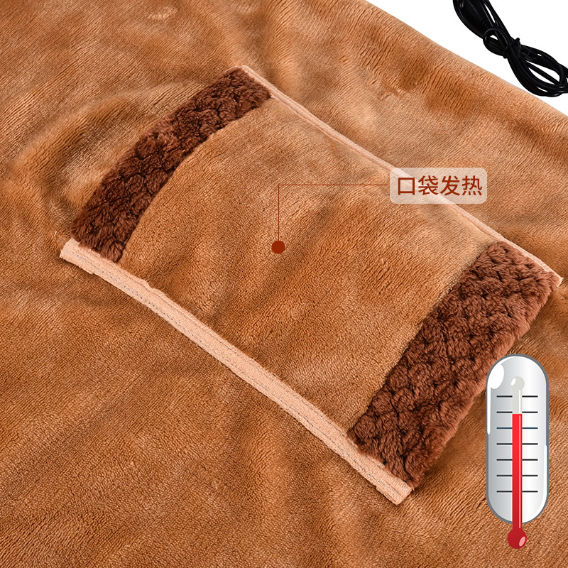 Tianwei 5V Low Voltage Electric Heating Shawl Hand Warmer Kneecap Electric Heating Blanket Washable Office Lunch Break Heating Blanket