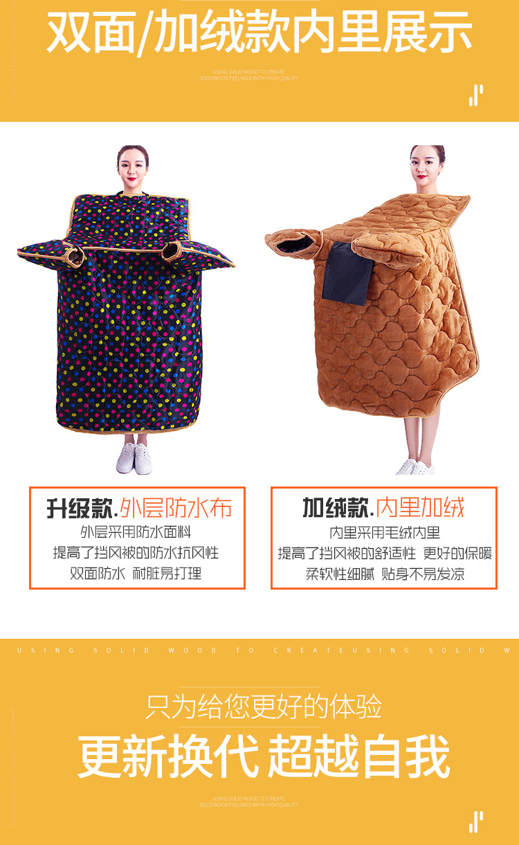 E-Bike Windshield Winter Thickened Velvet Padded Thermal Tricycle Kneecap Windshield Battery Car Manufacturer