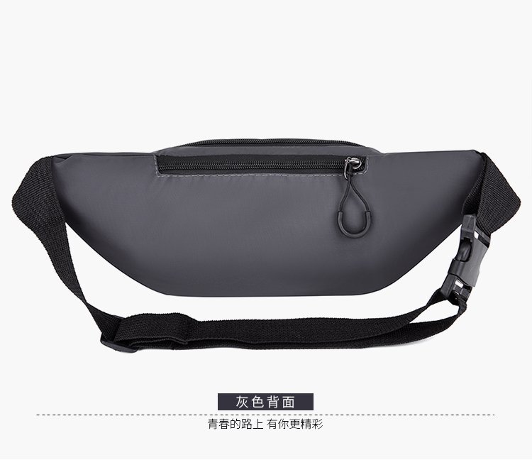 New Men's Waist Bag Oxford Cloth Sports Waist Bag Multi-Layer Zipper Construction Site Stall Cash Collecting Bag Waist Pack