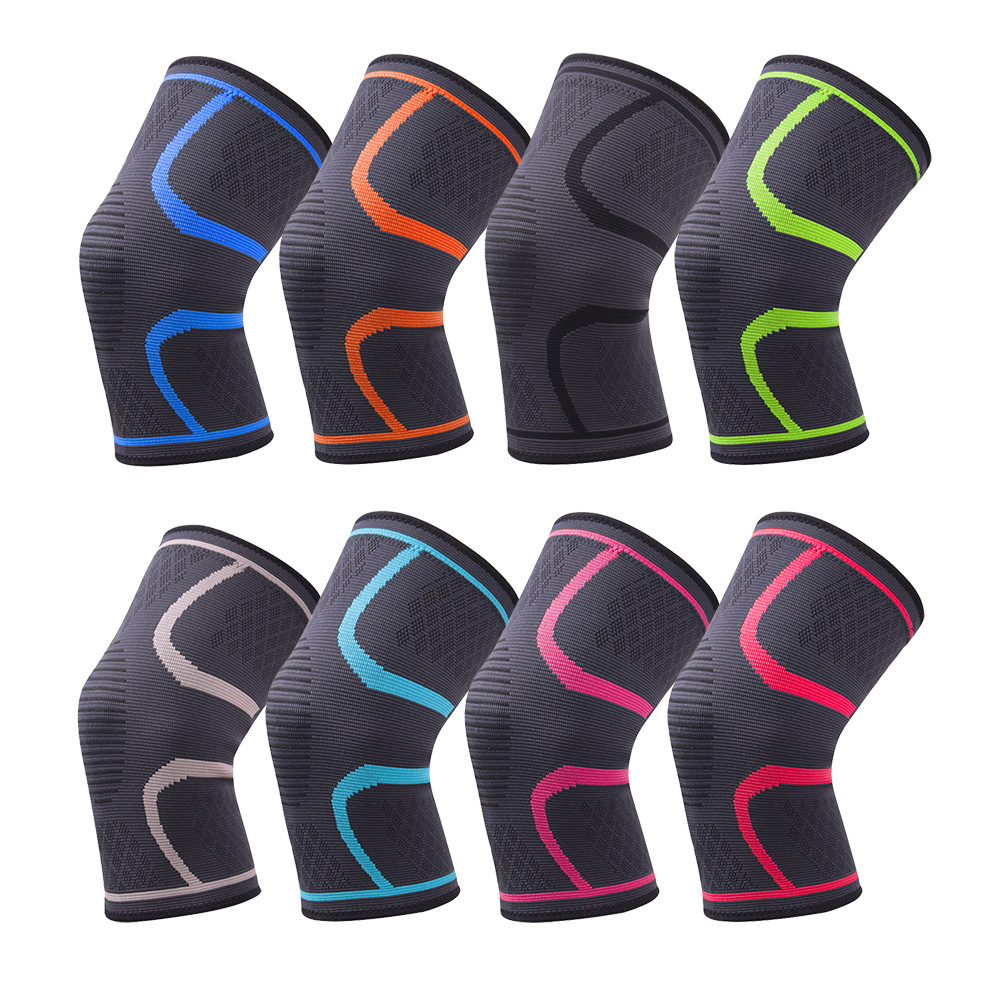 Knitted Nylon Sports Kneecaps Men&#039;s and Women&#039;s Autumn and Winter Badminton Running Fitness Kneecap Outdoor Mountaineering Warm Kneecap