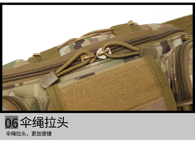 Outdoor Sports Waterproof Waist Bag Fishing Multifunctional Chest Bag Men and Women Camouflage Trend Business Chicken Waist Bag