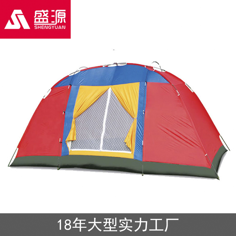 Shengyuan outdoor travel 10 large tent camping tent single line