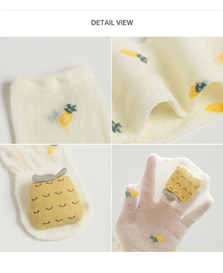 20-Year Summer Mesh Thin Cotton Anti-Mosquito Baby Stockings Fruit Doll Baby Socks Children over the Knee Kneecap 20-Year Summer Mesh Thin Cotton Anti-Mosquito Baby Stockings Fruit Doll Baby Socks Children over the Knee Kneecap