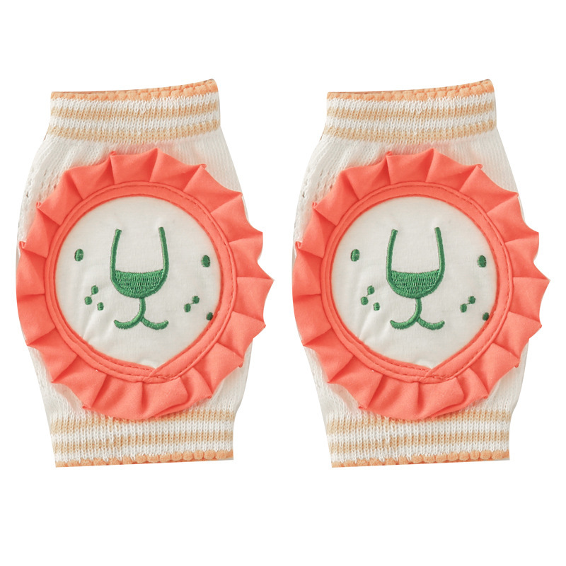 2021 Spring and Summer New Mesh Cartoon Children&#039;s Knee Pad Newborn Baby Crawling Kneecap Toddler Protective Gear Hair Generation