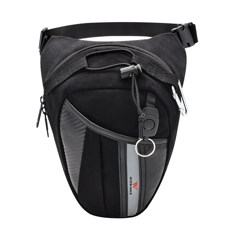 Motorcycle Racing Mountaineering Leg Bag Waist Bag Oxford Cloth Riding Travel Large Capacity WearResistant Leg Bag