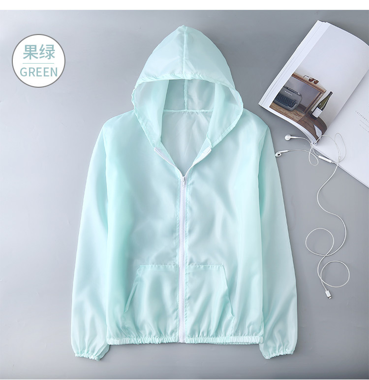Summer Ice Silk Sun Protection Clothing Women's Breathable Thin UV-Proof Jacket Outdoor Riding Sun Protection Coat Printable Logo Summer Ice Silk Sun Protection Clothing Women's Breathable Thin UV-Proof Jacket Outdoor Riding Sun Protection Coat Printable Logo
