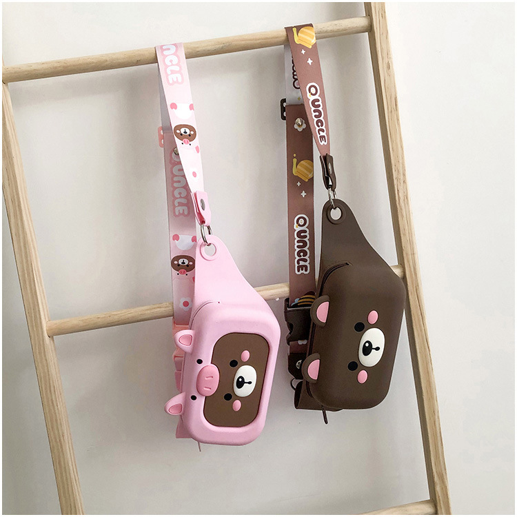 Children's Bag Little Girl Fashion Crossbody Waist Bag Korean Cute College Student Shoulder Bag Cartoon Trendy Chest Bag Wholesale
