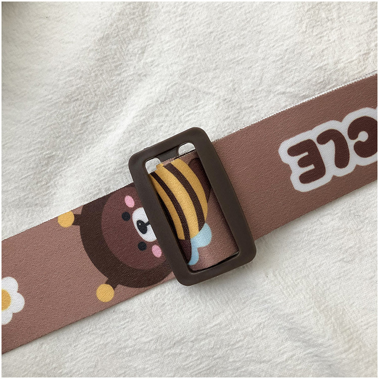Children's Bag Little Girl Fashion Crossbody Waist Bag Korean Cute College Student Shoulder Bag Cartoon Trendy Chest Bag Wholesale
