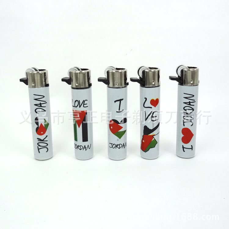 D016 Grinding Wheel Cover Film Black Semi-Bright Plastic Lighter Advertising Lighter Disposable Lighter
