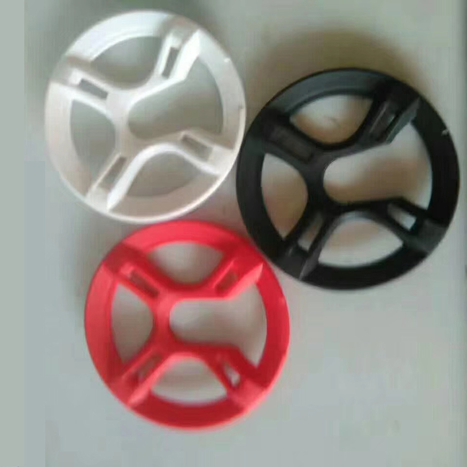 Factory Direct Sales All Kinds of Mountain Bike Color Roulette Wheel Cover 42 Teeth 4 Holes Tooth Plate Cover Mountain Bicycle Fitting Wholesale