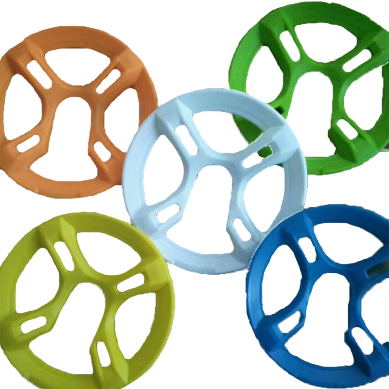 Factory Direct Sales All Kinds of Mountain Bike Color Roulette Wheel Cover 42 Teeth 4 Holes Tooth Plate Cover Mountain Bicycle Fitting Wholesale