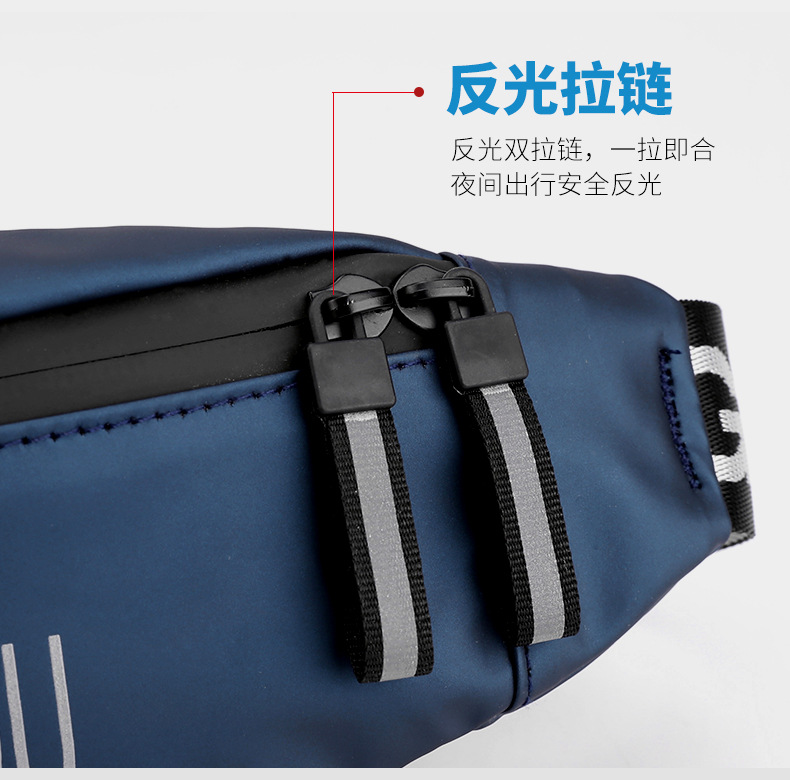Factory Direct Sales New Outdoor Sports Waist Bag Fitness Waist Pack Portable Waterproof Trend Chest Bag Exclusive for Cross-Border Factory Direct Sales New Outdoor Sports Waist Bag Fitness Waist Pack Portable Waterproof Trend Chest Bag Exclusive for Cross-Border
