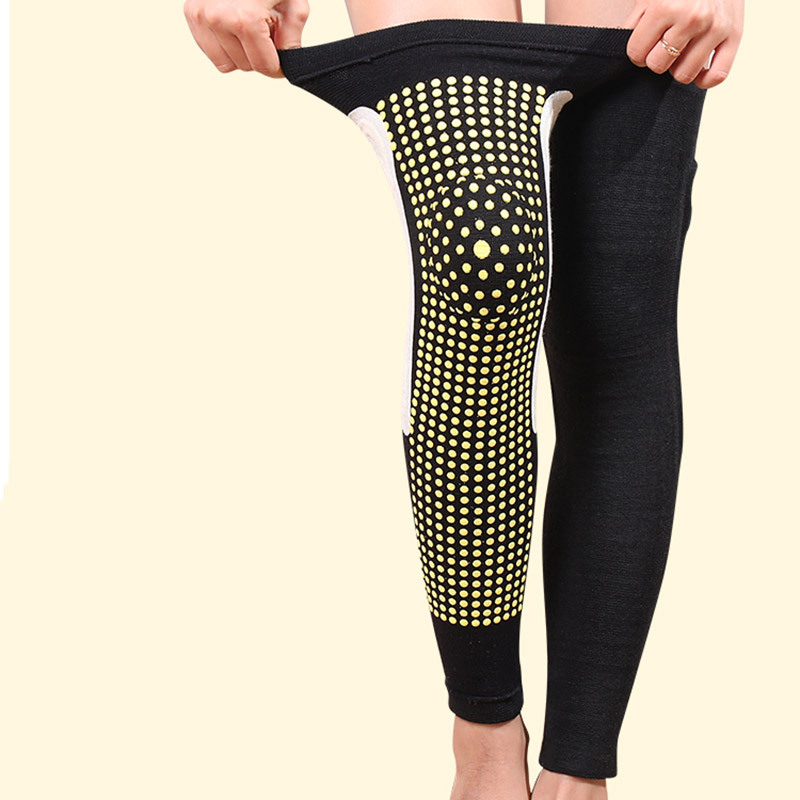 New Winter Knitted Knee Pads Warm Men and Women Winter Shank Protection Kneecap Cold-Proof Leggings for the Elderly Crawling Protector
