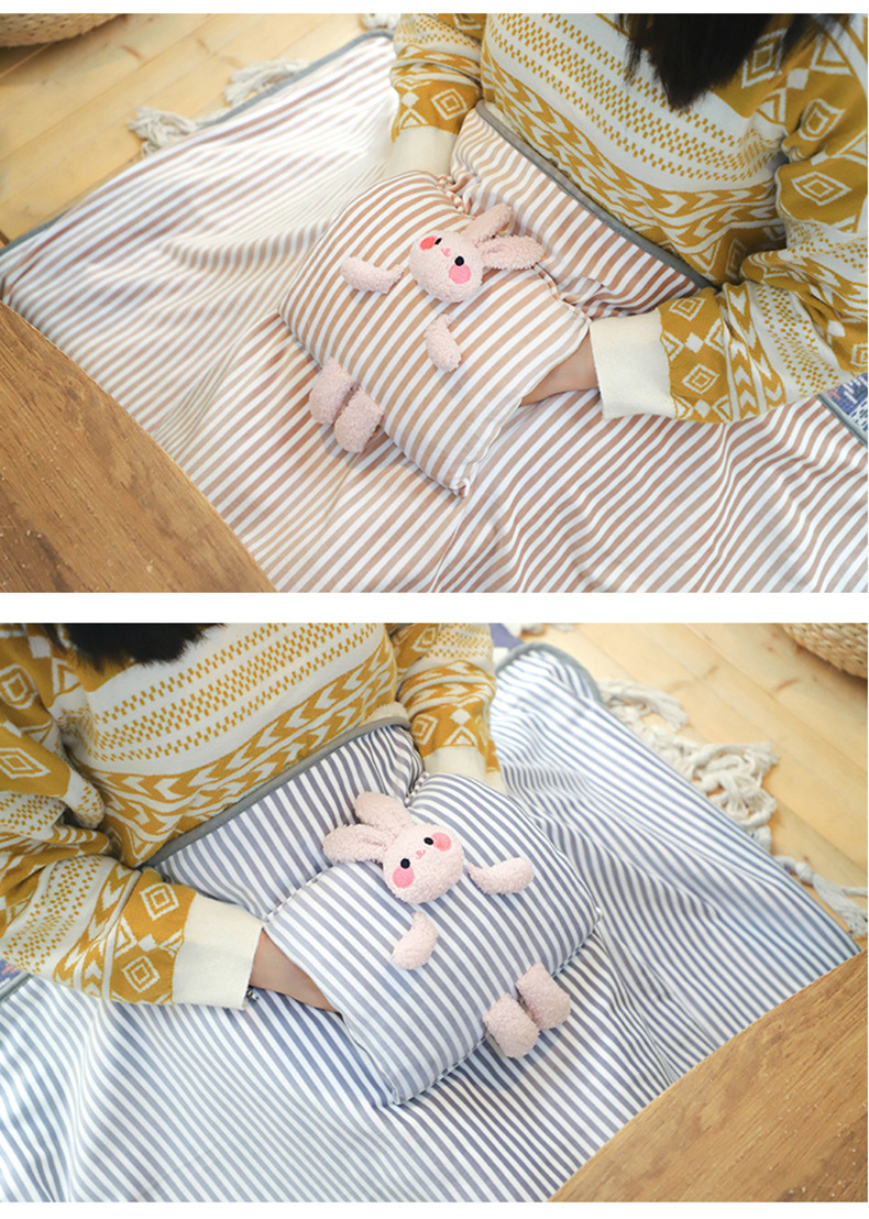 New USB Multifunction Electric Blanket Cartoon Spandex Electric Heating Blanket Lunch Break Household Shawl Kneecap Warm Blanket Wholesale