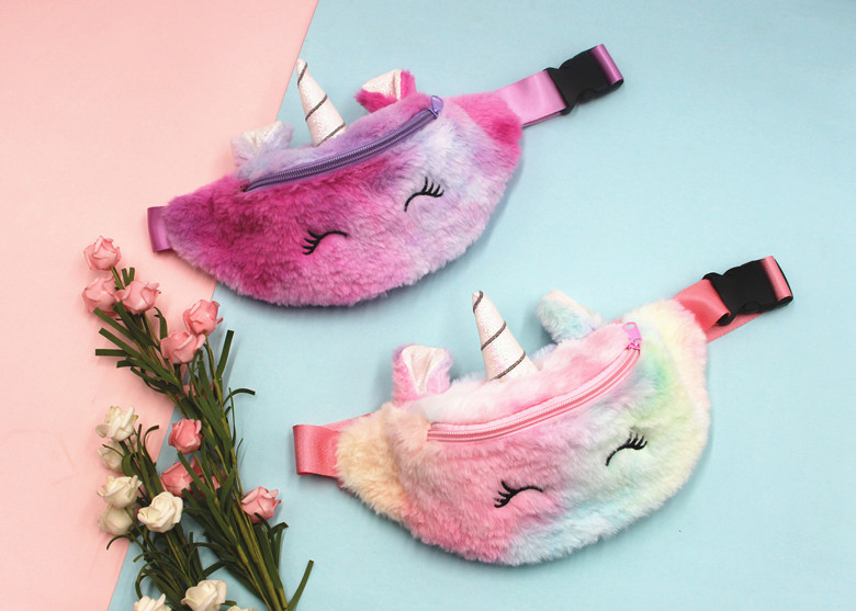 Season Children's Plush Waist Bag Unicorn Waist Bag Cartoon Shoulder Messenger Bag Girl Student Cute Chest Bag Season Children's Plush Waist Bag Unicorn Waist Bag Cartoon Shoulder Messenger Bag Girl Student Cute Chest Bag
