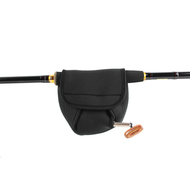 Factory Spot Slotted Spinning Wheel Type Fishing Wheel Pack Fishing Wheel Protection Soft Cover Elastic Soft Cover Cross-Border Export F46 Three Factory Spot Slotted Spinning Wheel Type Fishing Wheel Pack Fishing Wheel Protection Soft Cover Elastic Soft Cover Cross-Border Export F46 Three