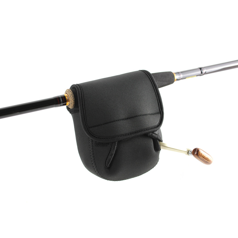 Factory Spot Slotted Spinning Wheel Type Fishing Wheel Pack Fishing Wheel Protection Soft Cover Elastic Soft Cover Cross-Border Export F46 Three Factory Spot Slotted Spinning Wheel Type Fishing Wheel Pack Fishing Wheel Protection Soft Cover Elastic Soft Cover Cross-Border Export F46 Three