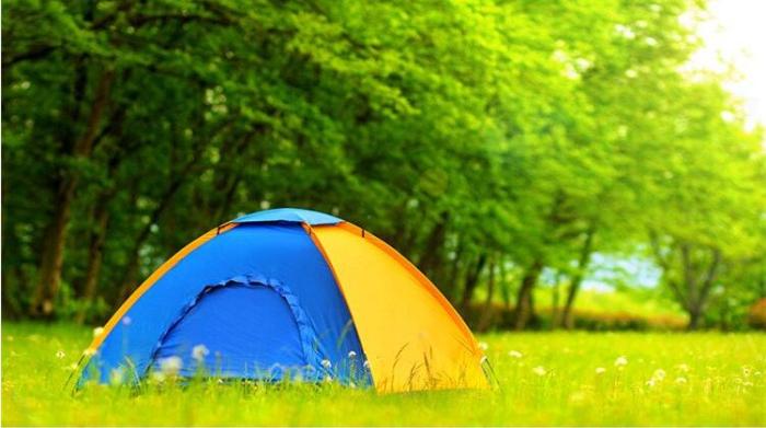 Spot supply of outdoor supplies four people a single couple tent tent multiplayer beach advertising tent