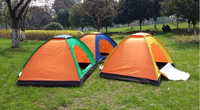 Spot supply of outdoor supplies four people a single couple tent tent multiplayer beach advertising tent