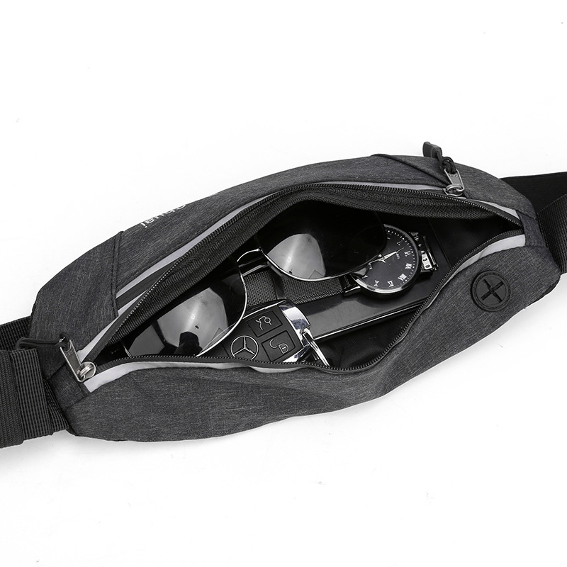 Factory Direct Sales New Outdoor Sports Waist Bag Waterproof Personal Invisible Belt Bag Running Fitness Anti-Theft Cell Phone Bag
