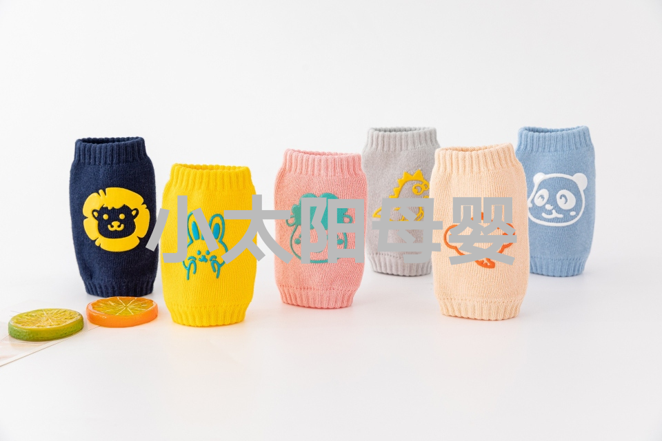 Children&#039;s Non-Slip Cotton Kneecap Infant Elbow Kneecap Baby Crawling Toddling Fall Protection Sports Elbow Guard Wholesale