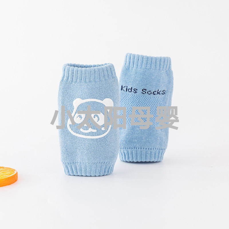 Children&#039;s Non-Slip Cotton Kneecap Infant Elbow Kneecap Baby Crawling Toddling Fall Protection Sports Elbow Guard Wholesale