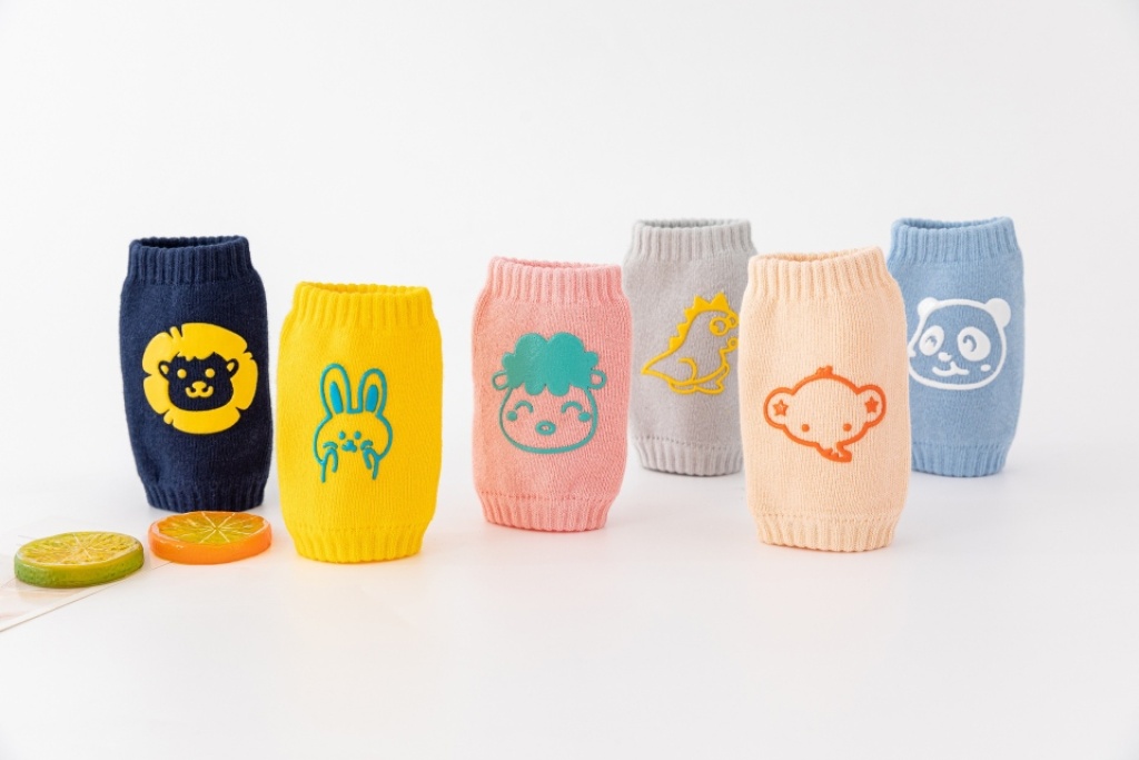 Children's Non-Slip Cotton Kneecap Infant Elbow Kneecap Baby Crawling Toddling Fall Protection Sports Elbow Guard Wholesale