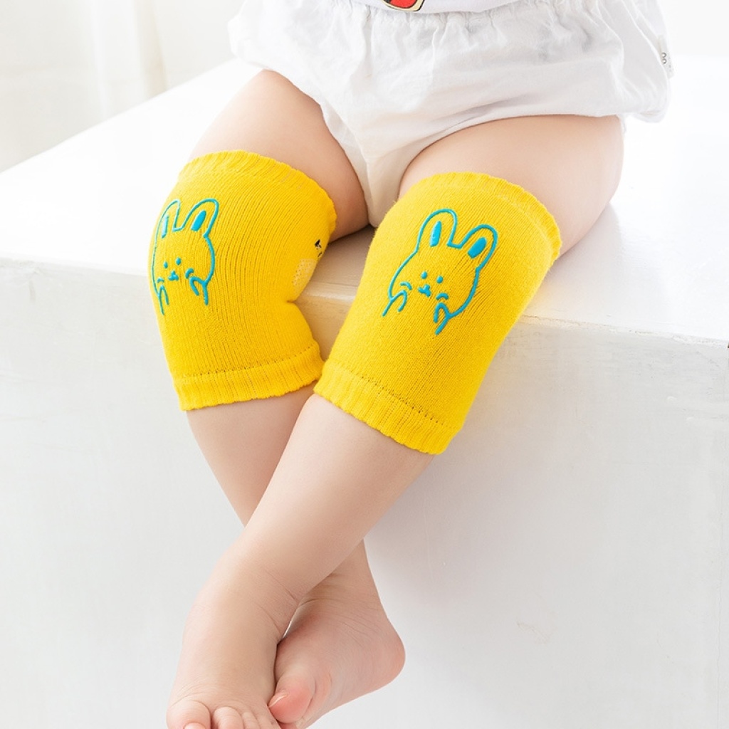Children's Non-Slip Cotton Kneecap Infant Elbow Kneecap Baby Crawling Toddling Fall Protection Sports Elbow Guard Wholesale