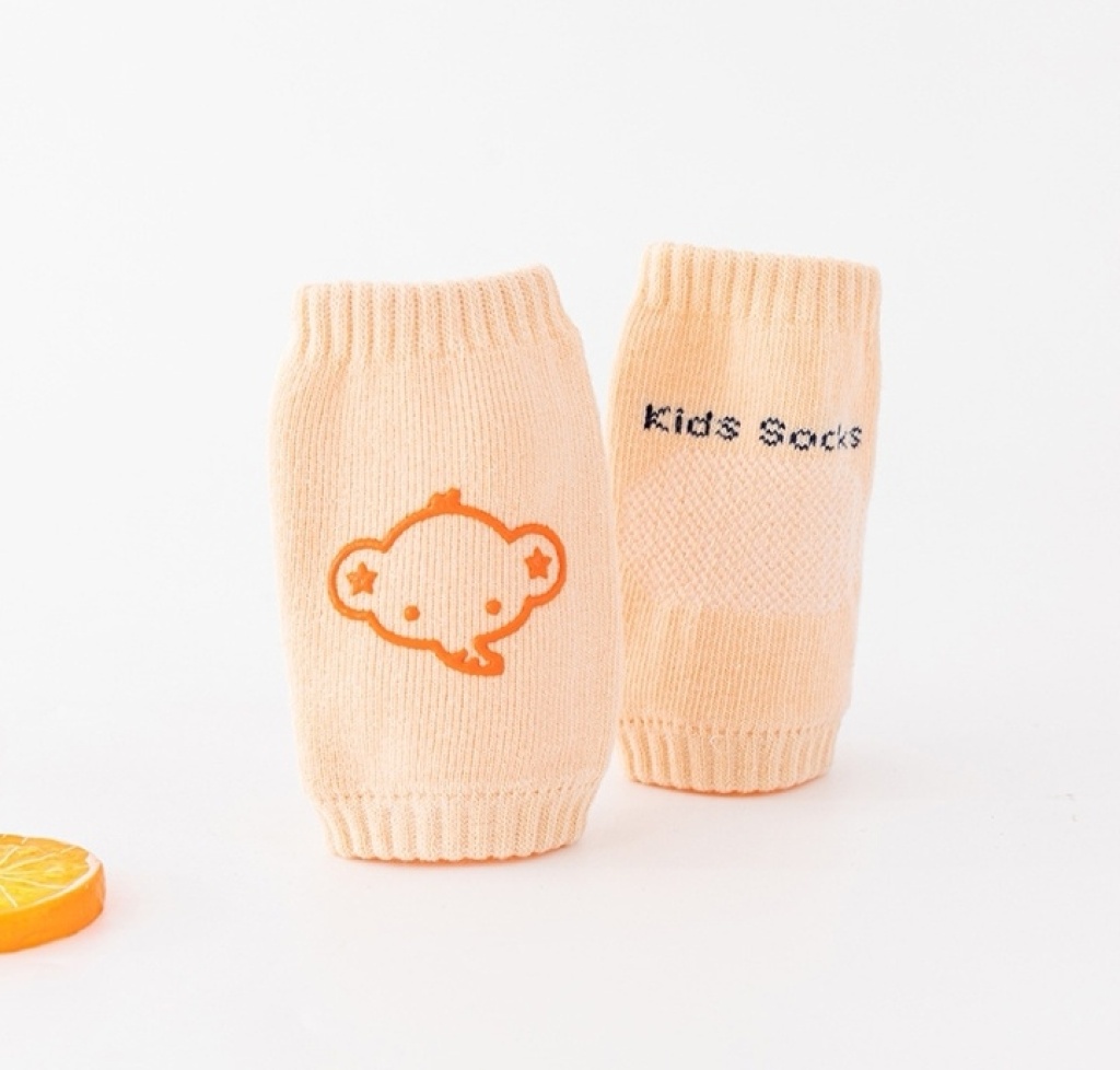Children's Non-Slip Cotton Kneecap Infant Elbow Kneecap Baby Crawling Toddling Fall Protection Sports Elbow Guard Wholesale