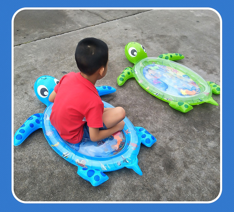 PVC inflatable Turtle Water pad thickened inflatable turtle ice mattress retail factory new product recommendation PVC inflatable Turtle Water pad thickened inflatable turtle ice mattress retail factory new product recommendation