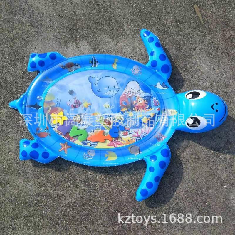 Currently Available Inflatable Turtle Pat Pad Turtle-Shaped Baby Water Pad Infant Pai Pai Le Ice Pad