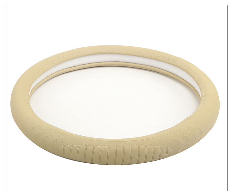 2021 New Microfiber Three-Dimensional Embossed Car Steering Wheel Cover Four Seasons Universal PU Leather Non-Slip Car Steering Wheel Cover 2021 New Microfiber Three-Dimensional Embossed Car Steering Wheel Cover Four Seasons Universal PU Leather Non-Slip Car Steering Wheel Cover