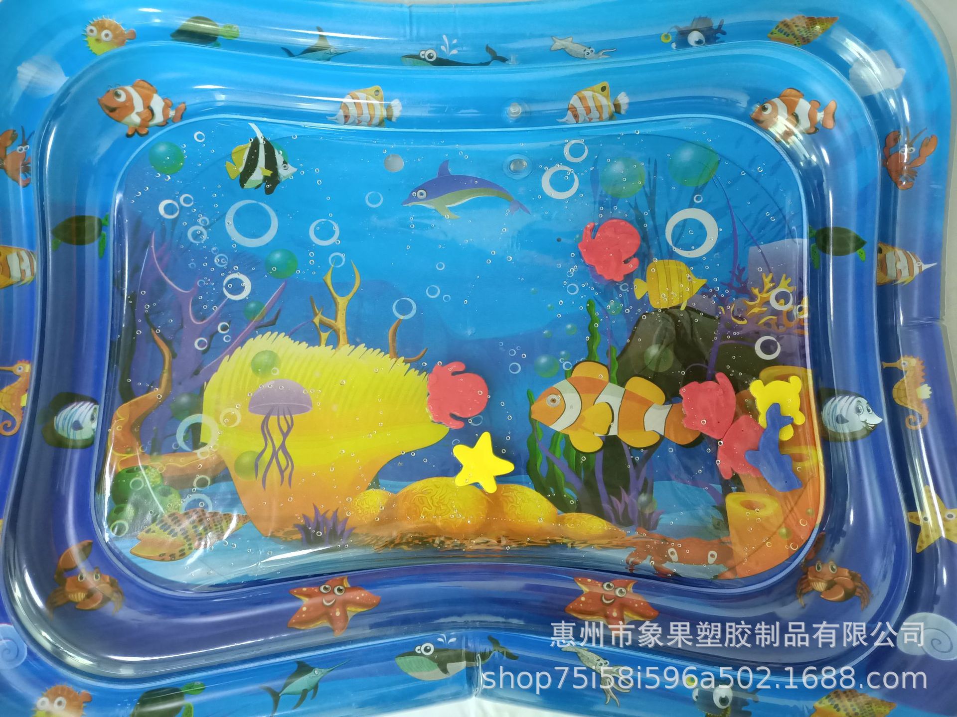 Baby Inflatable Pai Pai Le Water Pad Environmental Protection Baby Crawling Pad Inflatable Water Pad Prone Pat Pad One Product Dropshipping