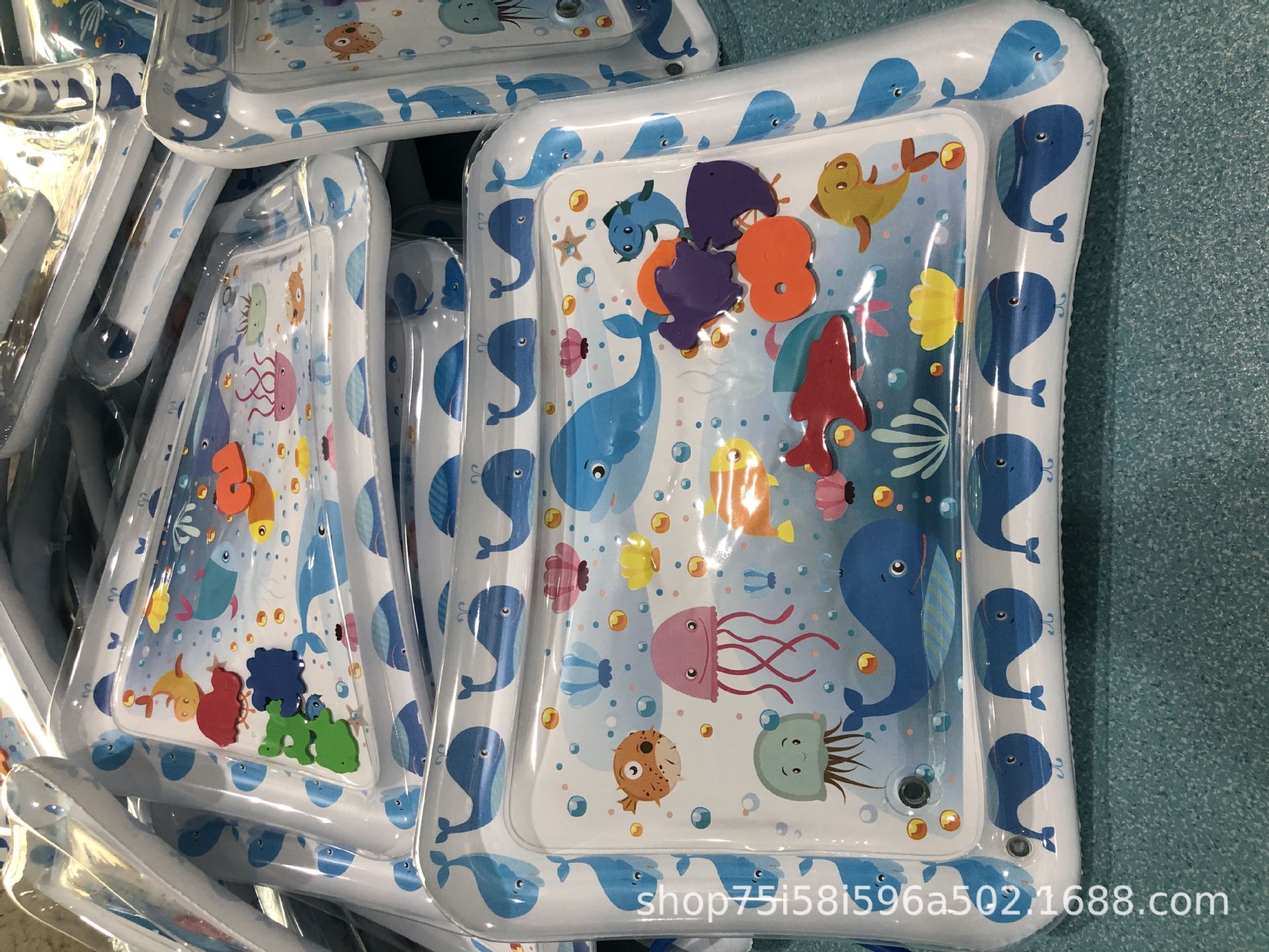 Baby Inflatable Pai Pai Le Water Pad Environmental Protection Baby Crawling Pad Inflatable Water Pad Prone Pat Pad One Product Dropshipping