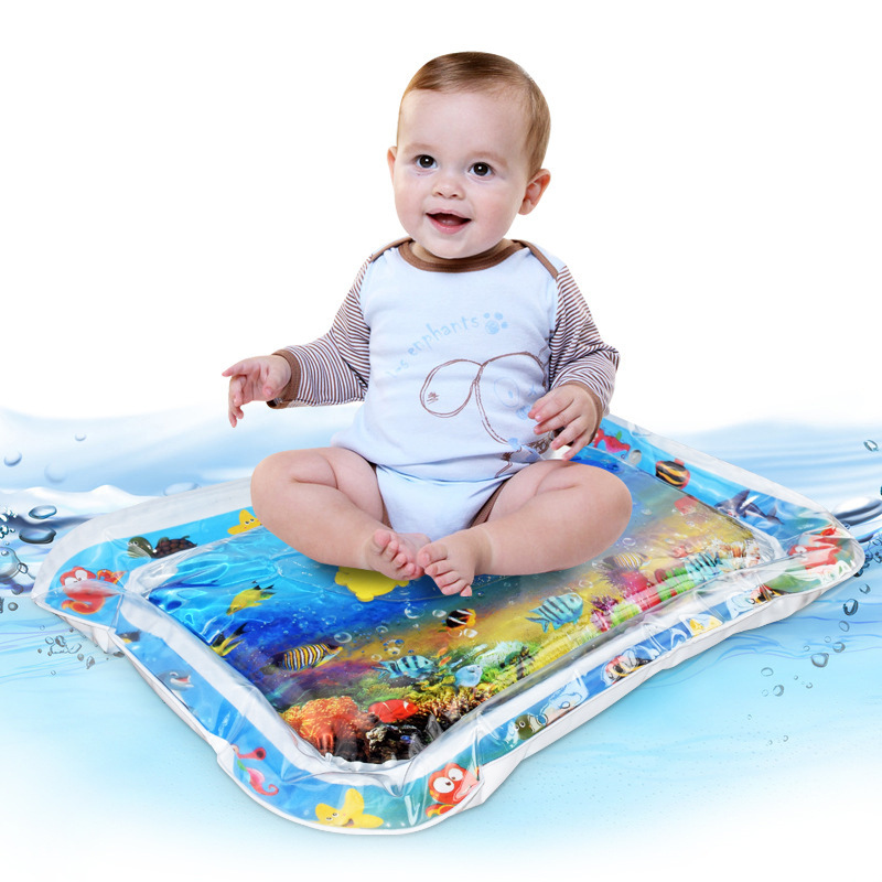 Inflatable Baby Racket Water Pad Children&#039;s Baby Seat Cushions Inflatable Racket Water Pad PVC Inflatable Water Pad Toys Currently Available