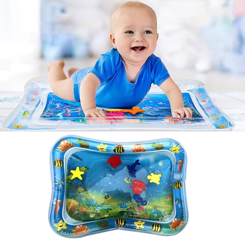 Inflatable Baby Racket Water Pad Children&#039;s Baby Seat Cushions Inflatable Racket Water Pad PVC Inflatable Water Pad Toys Currently Available
