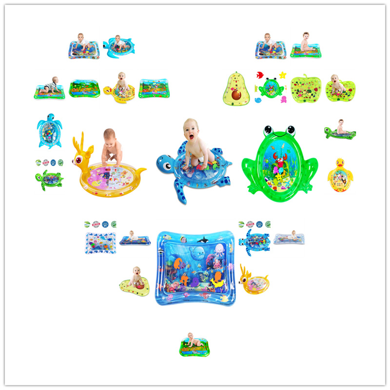 Guangdong Factory Currently Available Baby Inflatable Racket Water Pad Cross-Border New Marine Animal PVC Inflatable Water Pad Racket Pad Guangdong Factory Currently Available Baby Inflatable Racket Water Pad Cross-Border New Marine Animal PVC Inflatable Water Pad Racket Pad