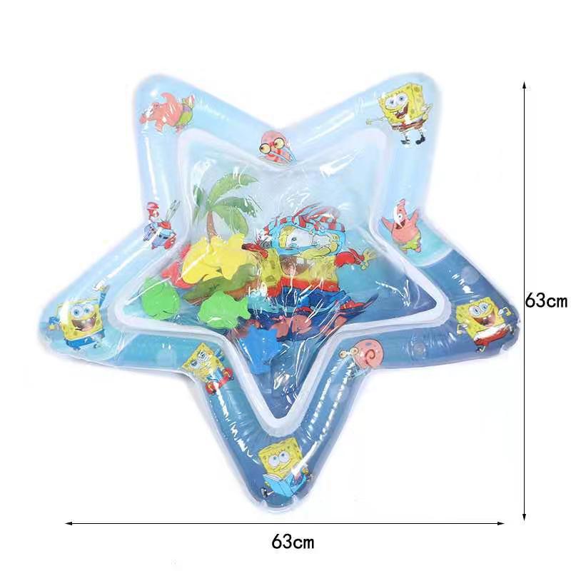Factory Direct Shot Water Cushion Children&#039;s Inflatable Toy Racket Pad Game Spray Water Cushion Baby Prone Lying Cushion Cushion