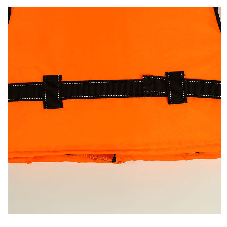 Adult Led Life Jacket Marine Drifting Outdoor Swimming Life Jacket Whistle Cross Belt Life-Saving Vest