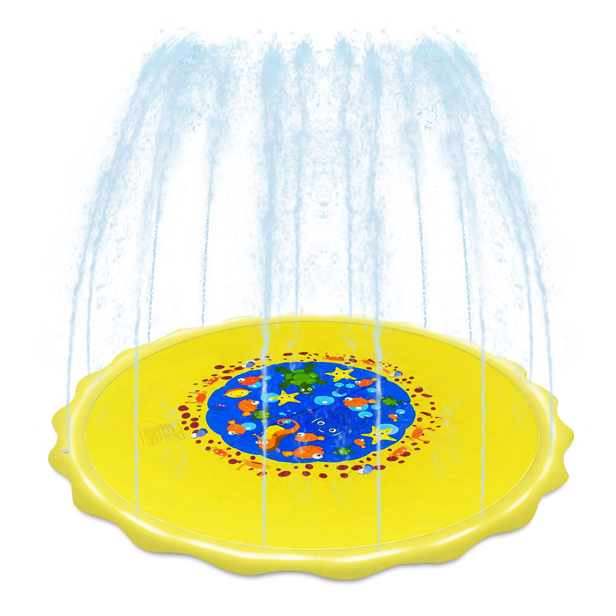 Factory Direct Sales Extra Large Children's Toy Water Spray Pad, Thickened Explosion-Proof PVC Inflatable Water Spray Pad Water Spray Pad