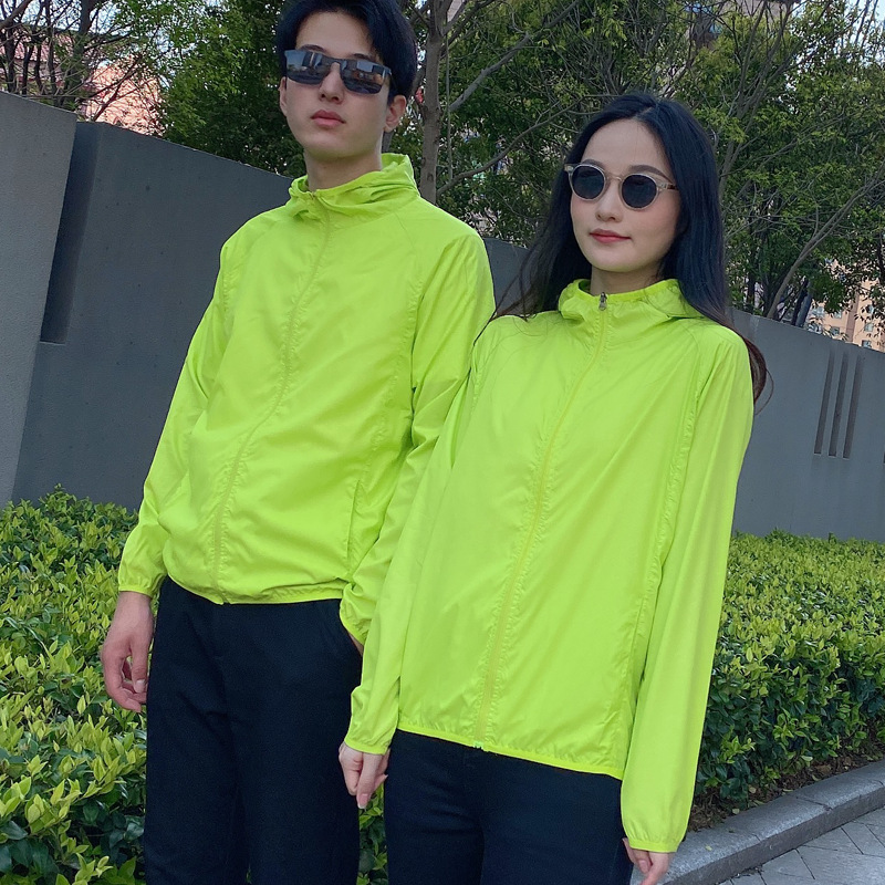 Wholesale Sun-Protective Clothing Female Male Summer Outdoor Sunscreen Jacket Sports Wind Shield Custom Printed Logo Cycling Clothing Sun Protection Clothing