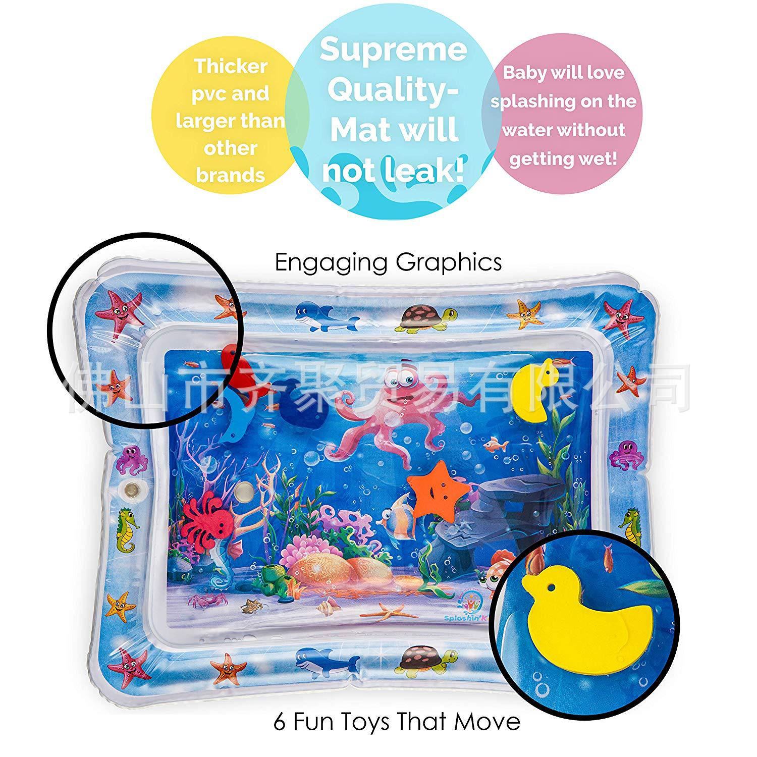 Pai Pai Le Inflatable Water Pad Baby Ice Pad Large Baby Inflatable Baby Toy Inflatable Water Pad Prone Pat Pad Pai Pai Le Inflatable Water Pad Baby Ice Pad Large Baby Inflatable Baby Toy Inflatable Water Pad Prone Pat Pad