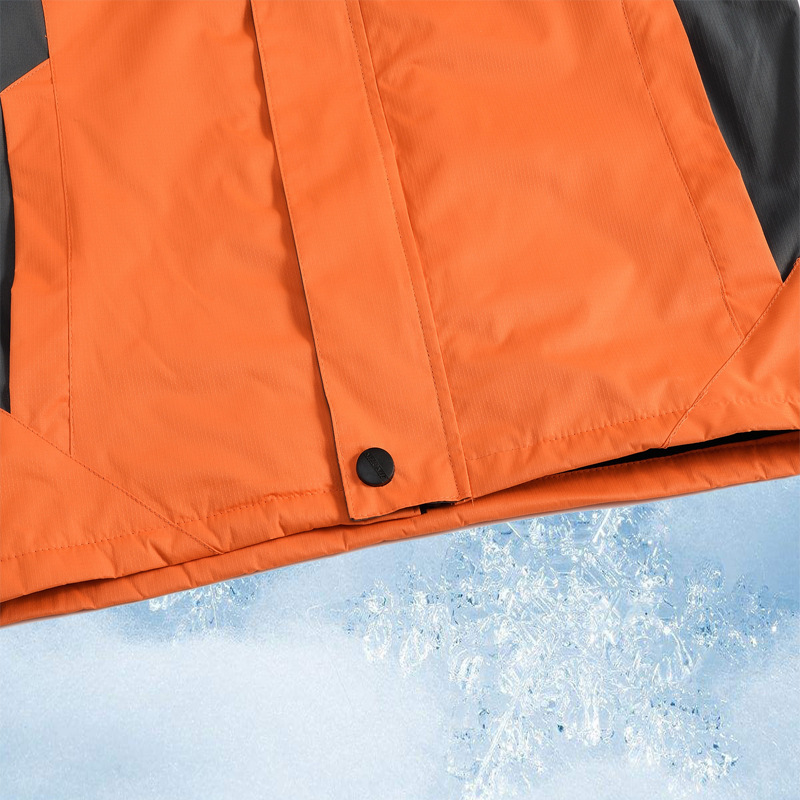 Waterproof Thermal Outdoor Men&#039;s and Women&#039;s Express Polar Fleece Shell Jacket Custom Take-out Work Clothes Printed Logo Shell Jacket
