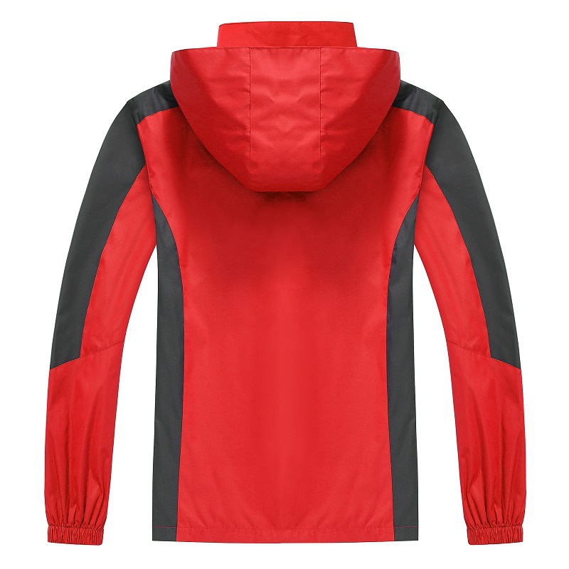 Outdoor Sports Thin Section Shell Jacket Custom Logo Windproof and Rain Take-out Express Work Clothes Printing Mountaineering Clothing Custom