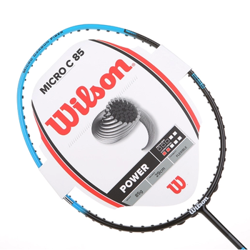 Authentic Wilson badminton single genuine 100% carbon-fiber ultra-light high security MICRO c 85