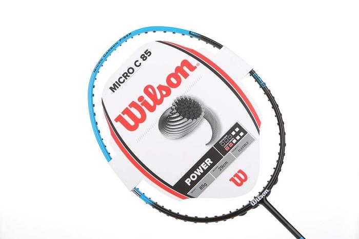 Authentic Wilson badminton single genuine 100% carbon-fiber ultra-light high security MICRO c 85