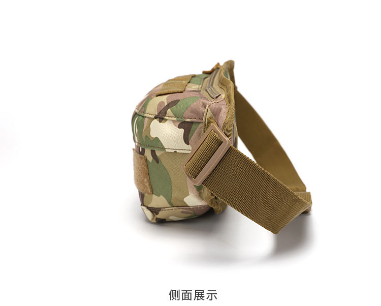 Sports Waist Bag Men's Messenger Bag Outdoor One Shoulder Multifunctional Fashion Brand Chest Bag Mobile Phone Tactical Waist Pack Women's Custom Logo
