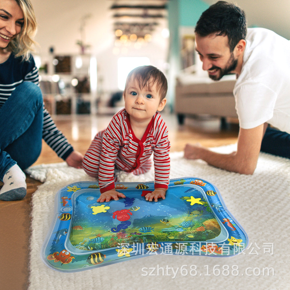 Currently Available Inflatable Cushion Children's Inflatable Water Games Plunge Pool Inflatable Toy Flat on the Tummy with the Pat Pad Ice Pad