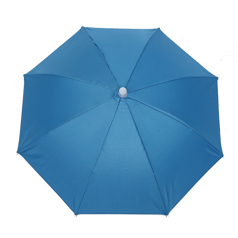 Umbrella Silver Glue Umbrella Cap Camouflage Hat Umbrella Cap Creative Sun Umbrella Foreign Trade Umbrella